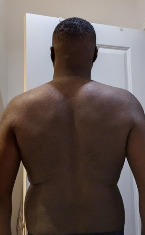 Dave before his transformation