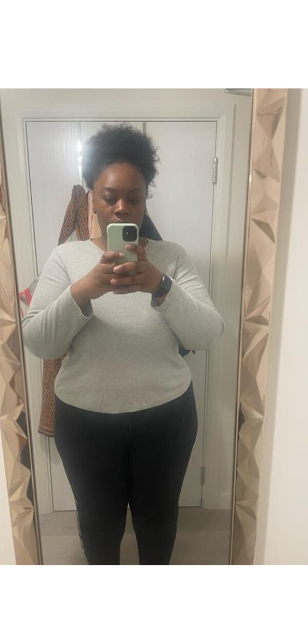 Dominique after her transformation