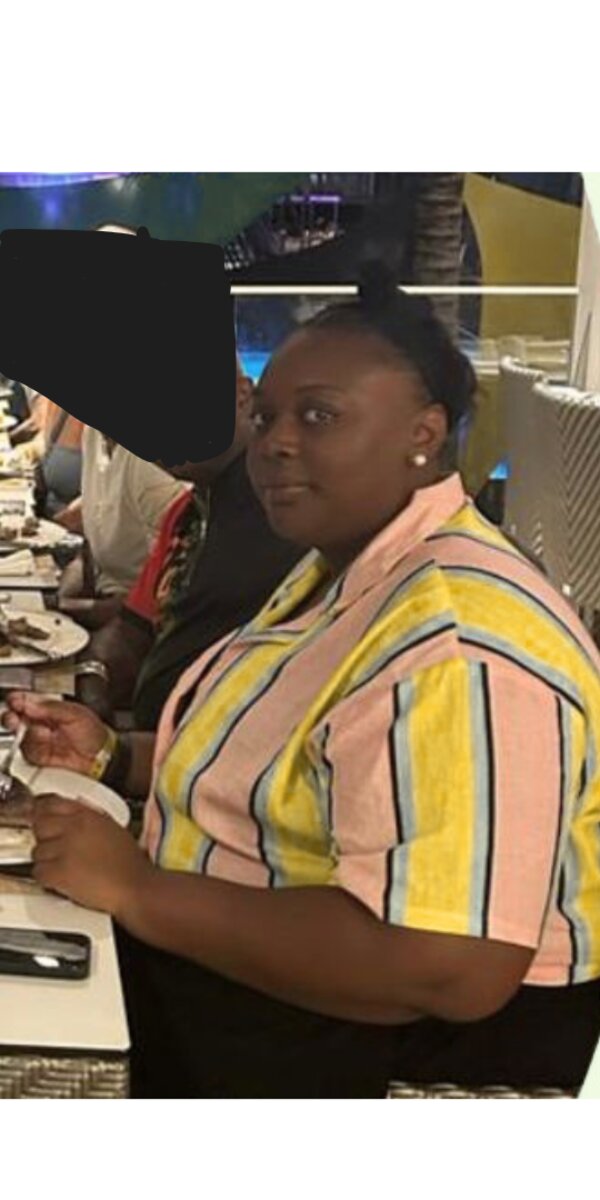 Dominique before her transformation